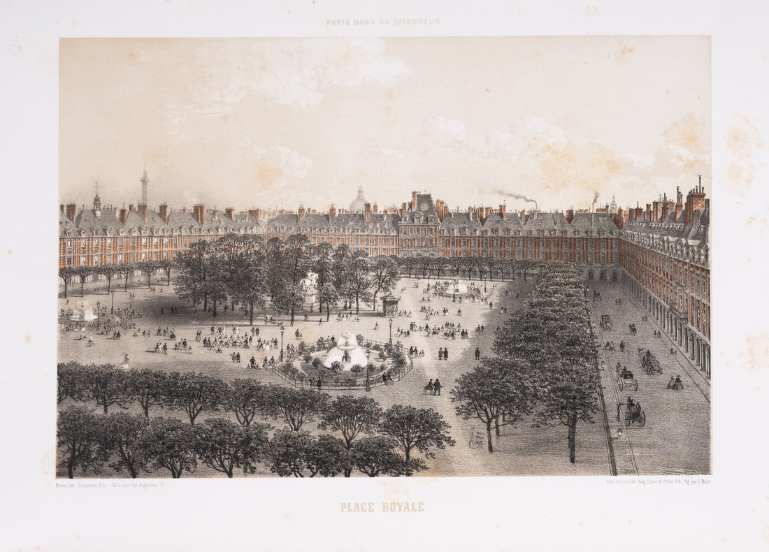 France.- Charpentier (Henri, editor.) Paris dans sa Splendeur. Monuments, Vues, Scènes Historique,: France.- Charpentier (Henri, editor.) Paris dans sa Splendeur. Monuments, Vues, Scènes Historique, Descriptions et Histoire, 3 vol. in 2,