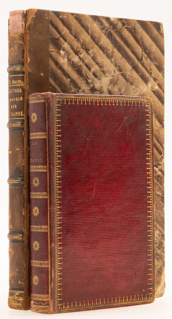 Dance.- Baron (M. A.) Lettres a Sophie sur la Danse, first edition, Paris, 1825; and another on (1 of 1)
