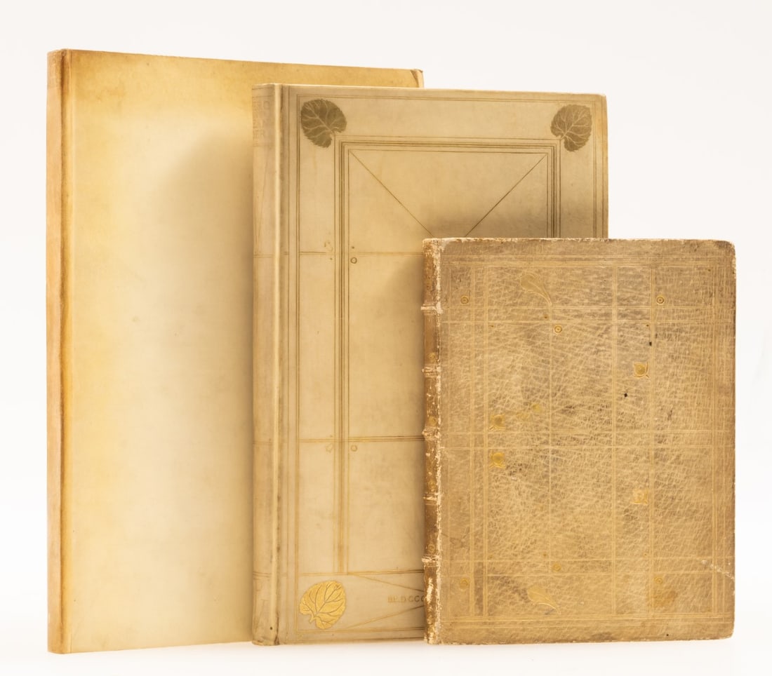 Vale Press.- Parables from the Gospels (The), [one of 300 copies on paper], [Vale Press], 1903; and (1 of 1)