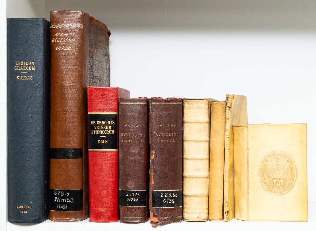 Suidas. To men paron biblion, suida, hoi de syntaxamenoi tuto,andres sophoi. Eudemos (1 of 1)