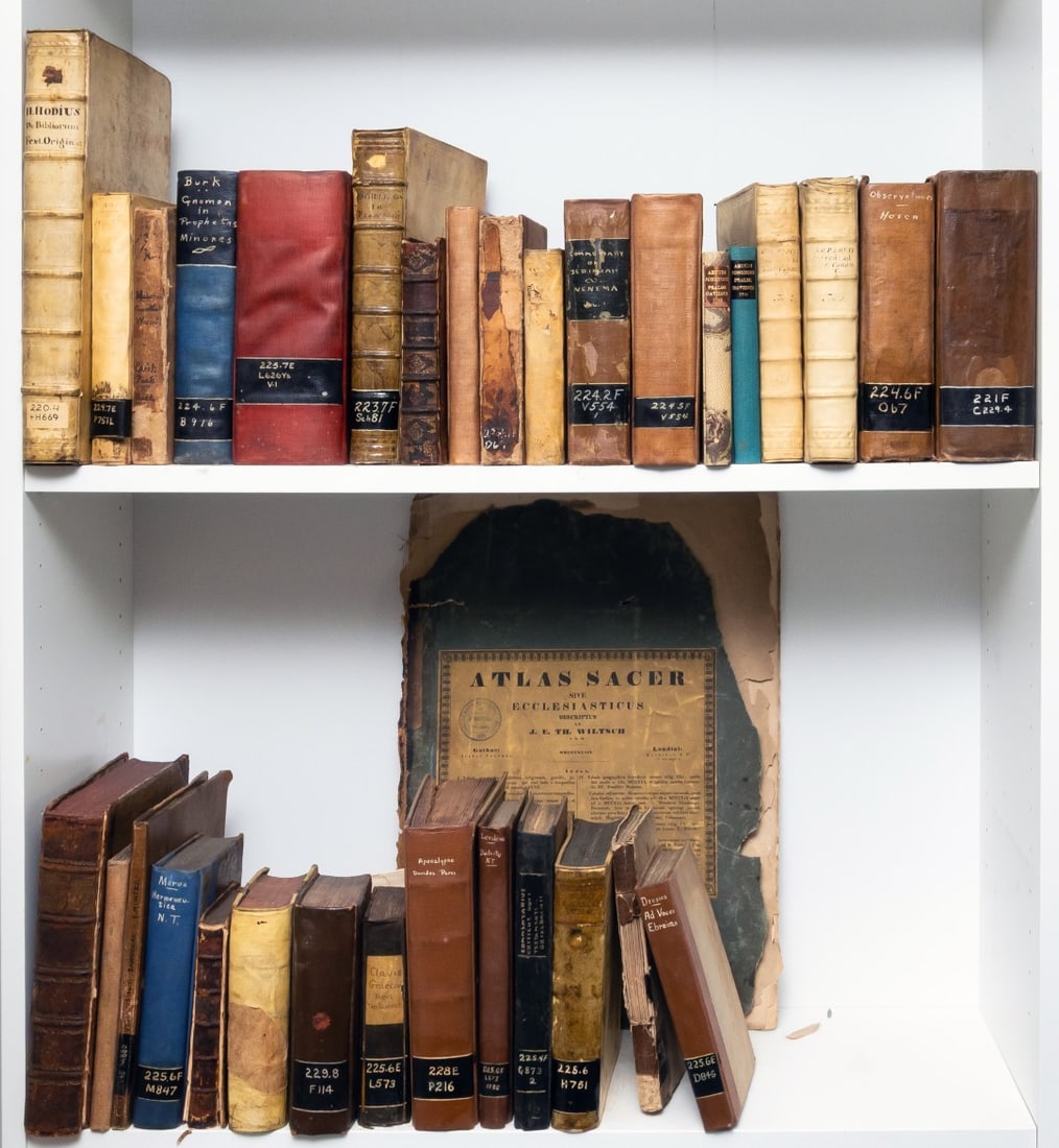 Bible studies.- Pococke (Edward) Commentarius in prophetiam Joelis, Leipzig, Fritsch, 1695; and (1 of 1)