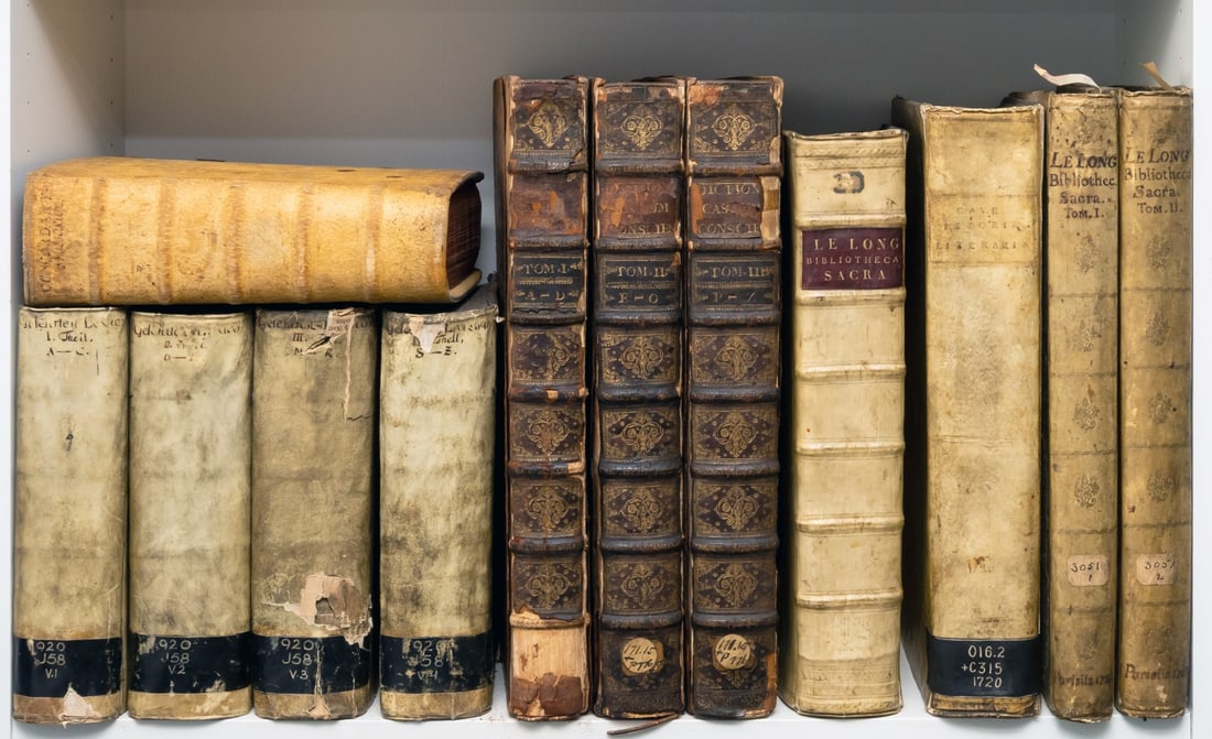 Le Long (Jacques) Bibliotheca Sacra in binos syllabos distincta, 2 vol. in 1, Paris, F. Montalant, (1 of 1)