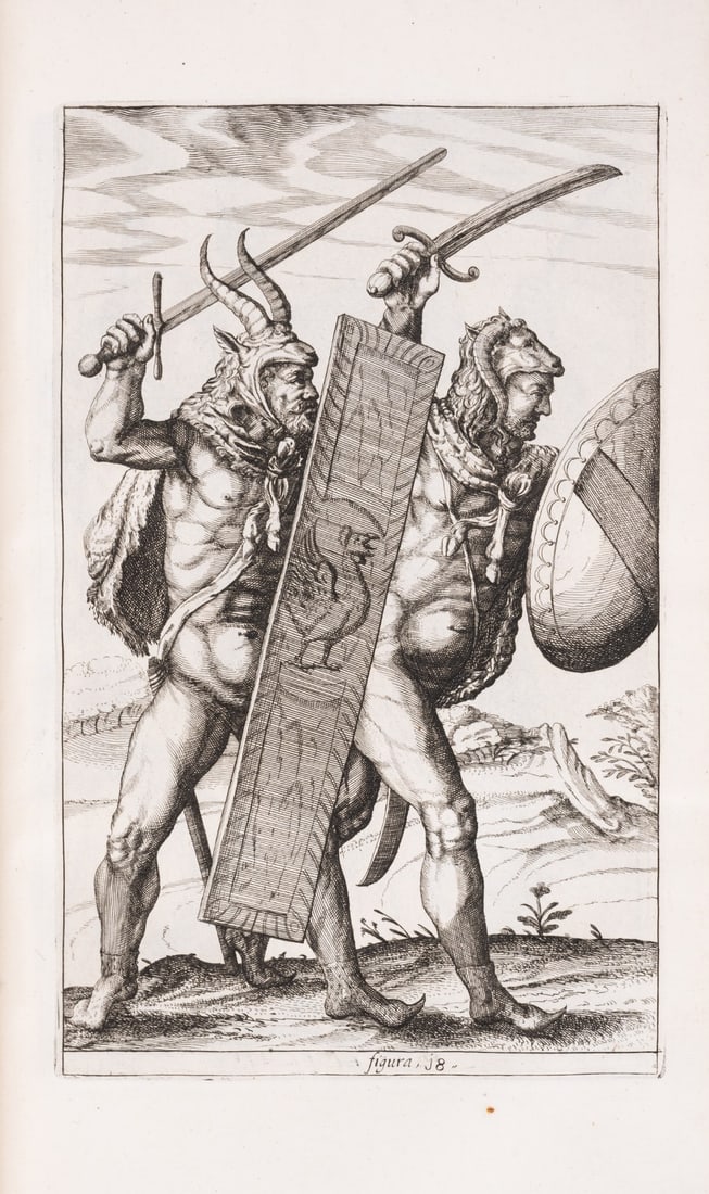 Cluverius (Philippus) Germaniæ Antiquæ Libri tres ..., Leiden, Ex offivina Elzeviriana, 1631. (1 of 3)