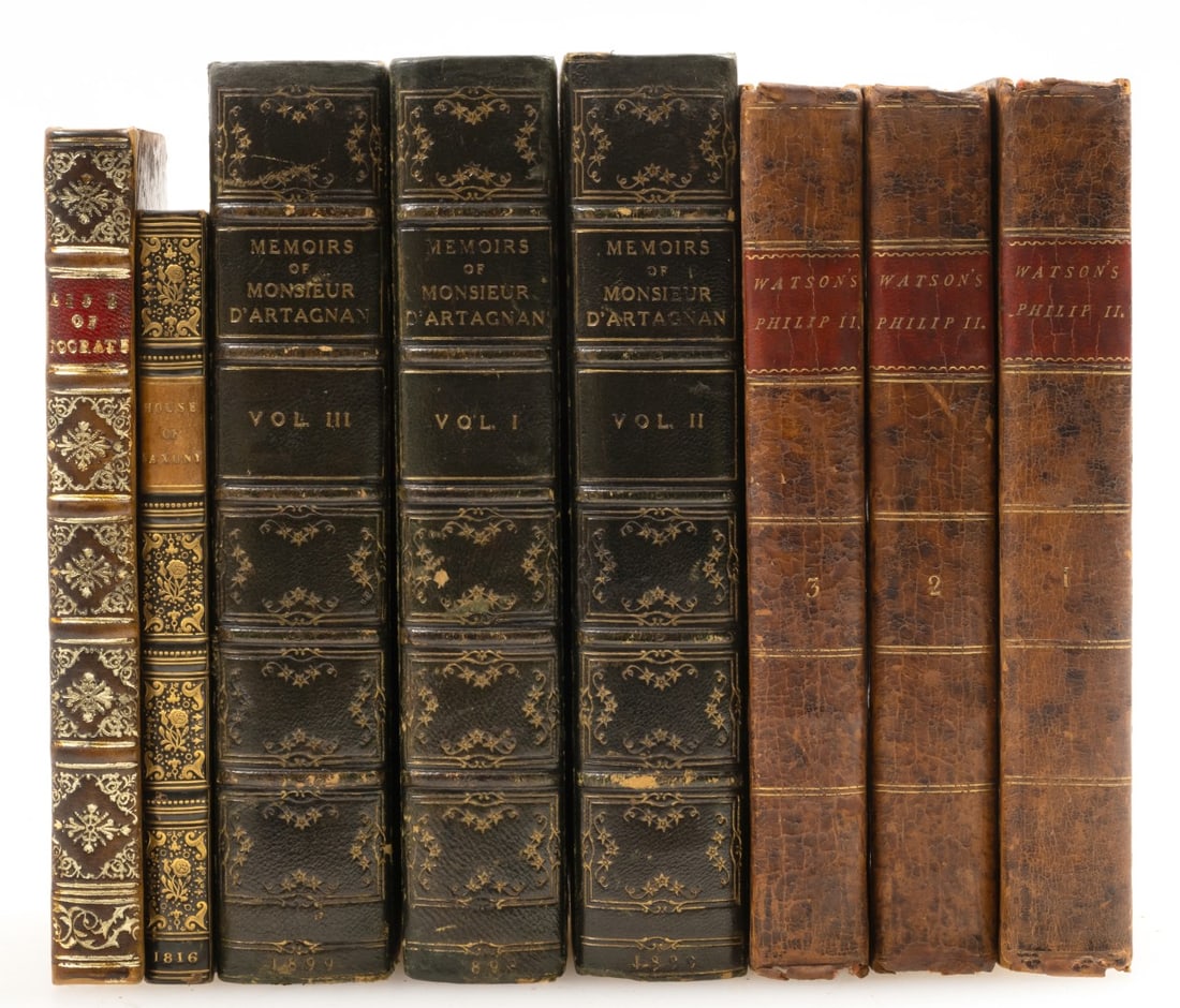 [Courtilz de Sandras (Gatien de)] & Ralph Nevill. Memoirs of Monsieur d'Artagnan, 3 vol., first (1 of 1)