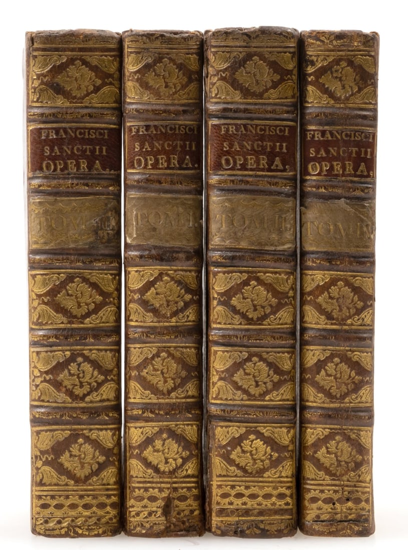 Sanchez des las Brozas (Francisco) Opera Omnia, 4 vol., first edition, Geneva, de Tournes, 1766 (1 of 1)