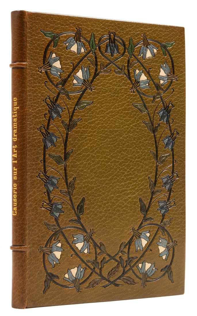 Michel (Henri Marius, binder).- Regnault (Jeanne-Julie, Julia Bartet) Causerie sur l'Art Dramatique, (1 of 4)