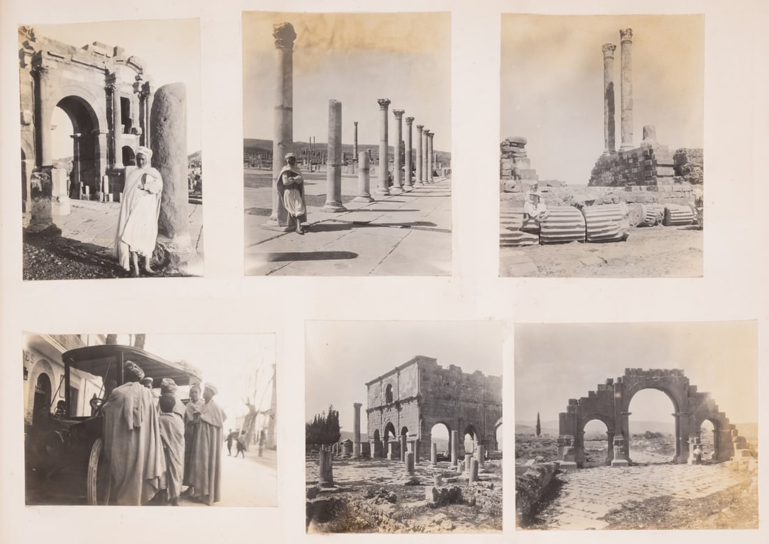 North Africa, England, France, Switzerland, Italy & Germany.- Photograph album, views including: (1 of 1)