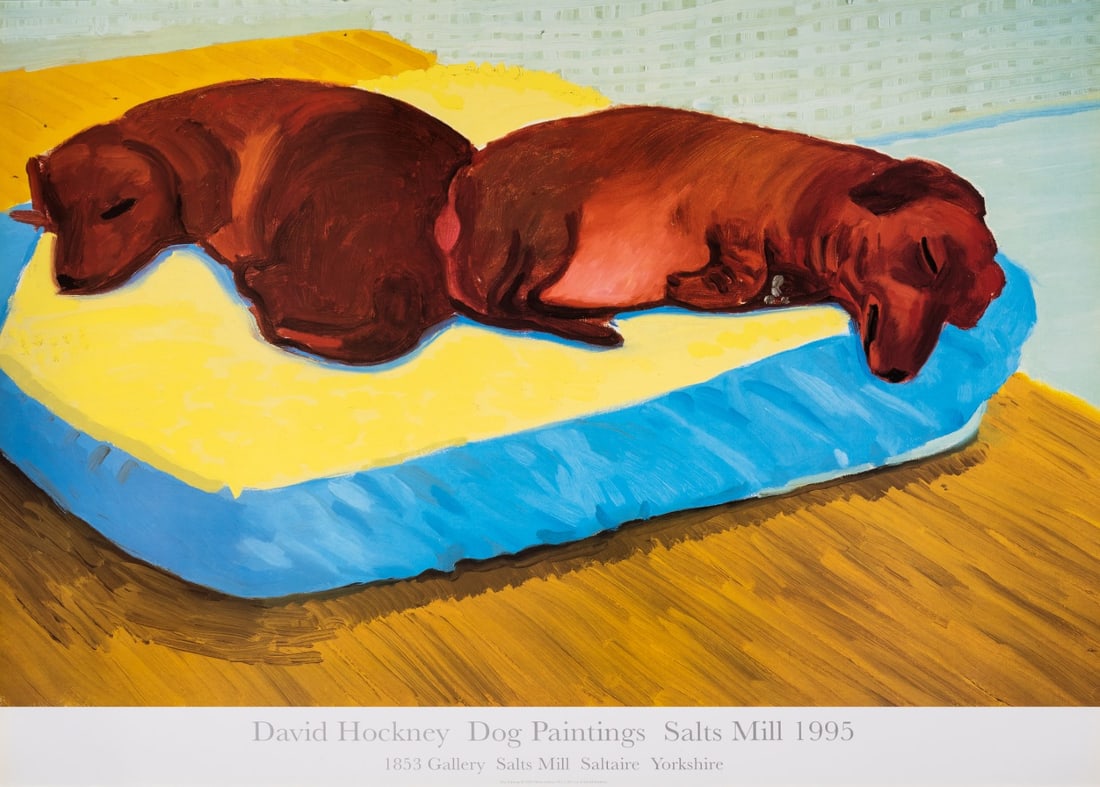 David Hockney (b.1937) after. Dog 38 (1 of 1)