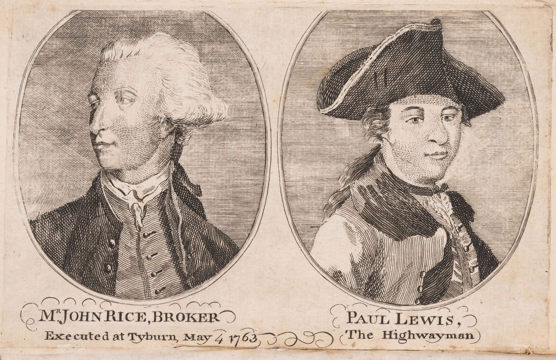 Forger & Highwayman.- A True, genuine and authentic account of the behaviour, conduct and (1 of 1)