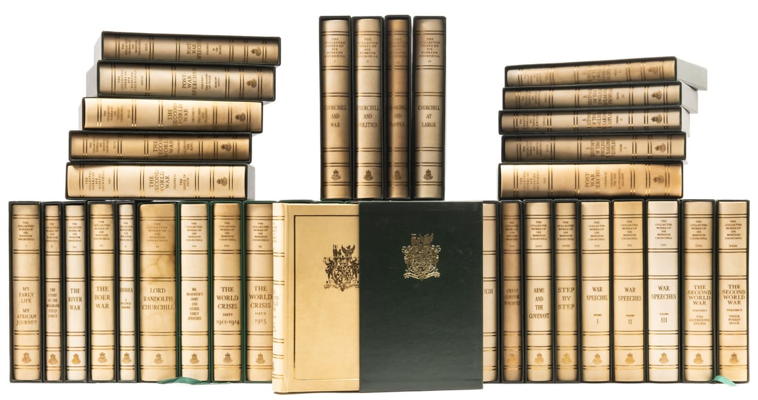 Churchill (Sir Winston Spencer) The Collected Works, 38 vol., including Essays, "Centenary Limited (1 of 1)