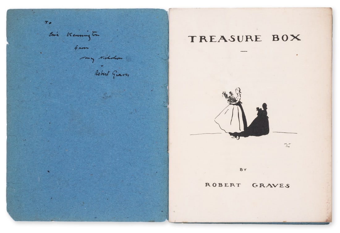 Graves (Robert) Treasure Box, first edition, one of 200 copies, presentation copy signed by the (1 of 1)