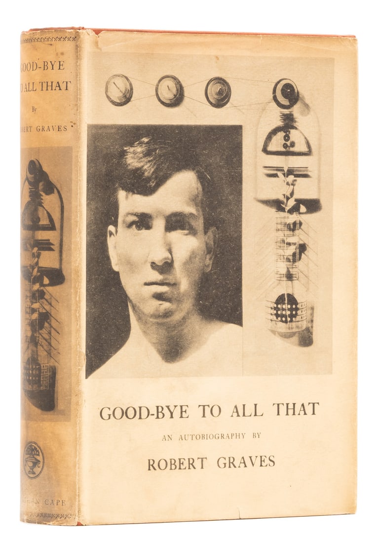 Graves (Robert) Good-bye to All That, first edition, first issue, 1929. (1 of 1)