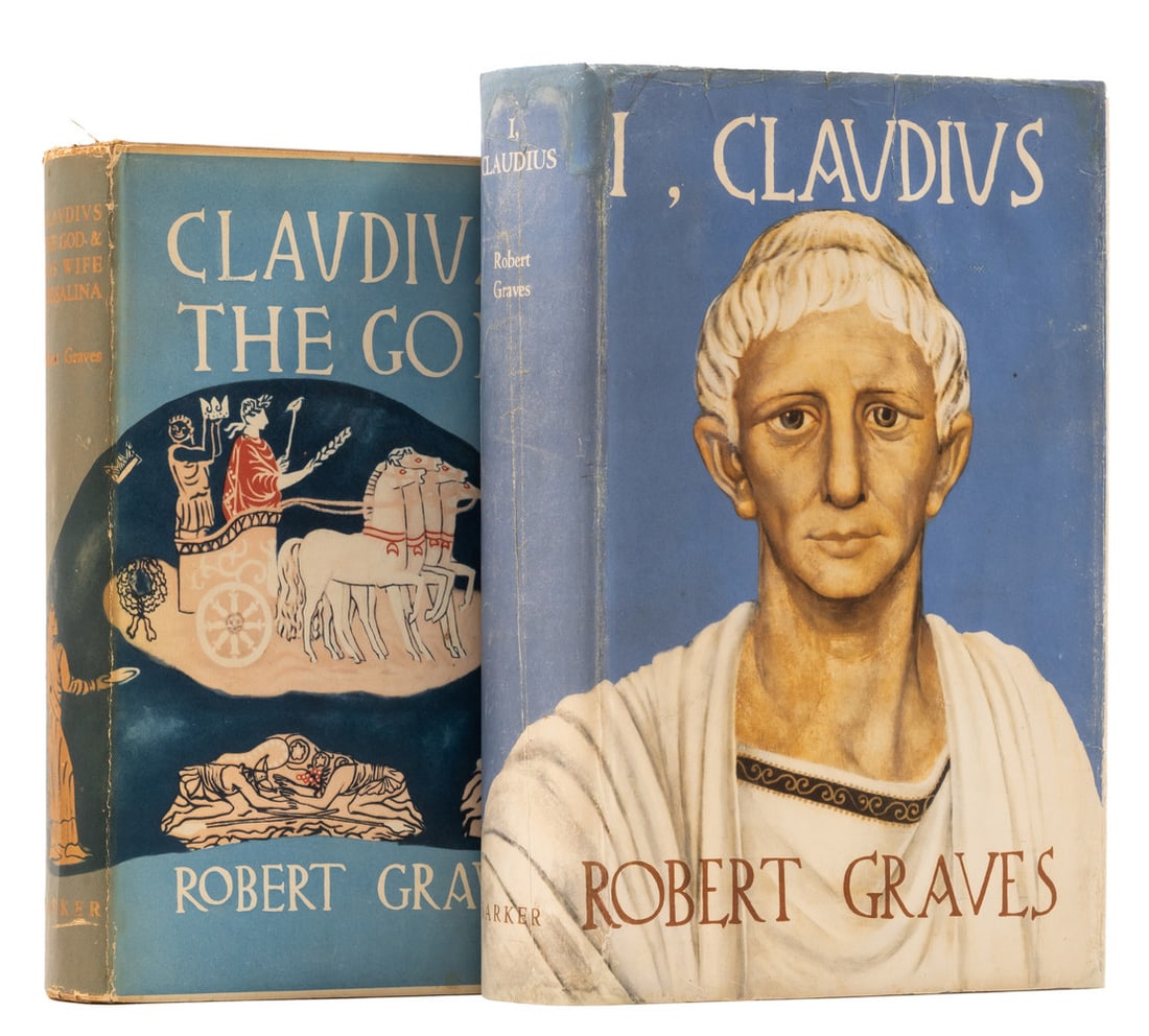 Graves (Robert) I, Claudius, first edition, signed by Derek Jacobi, 1934; and another by Graves (2) (1 of 1)