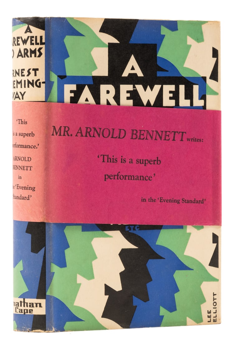 Hemingway (Ernest) A Farewell To Arms, first English edition, 1929. (1 of 1)