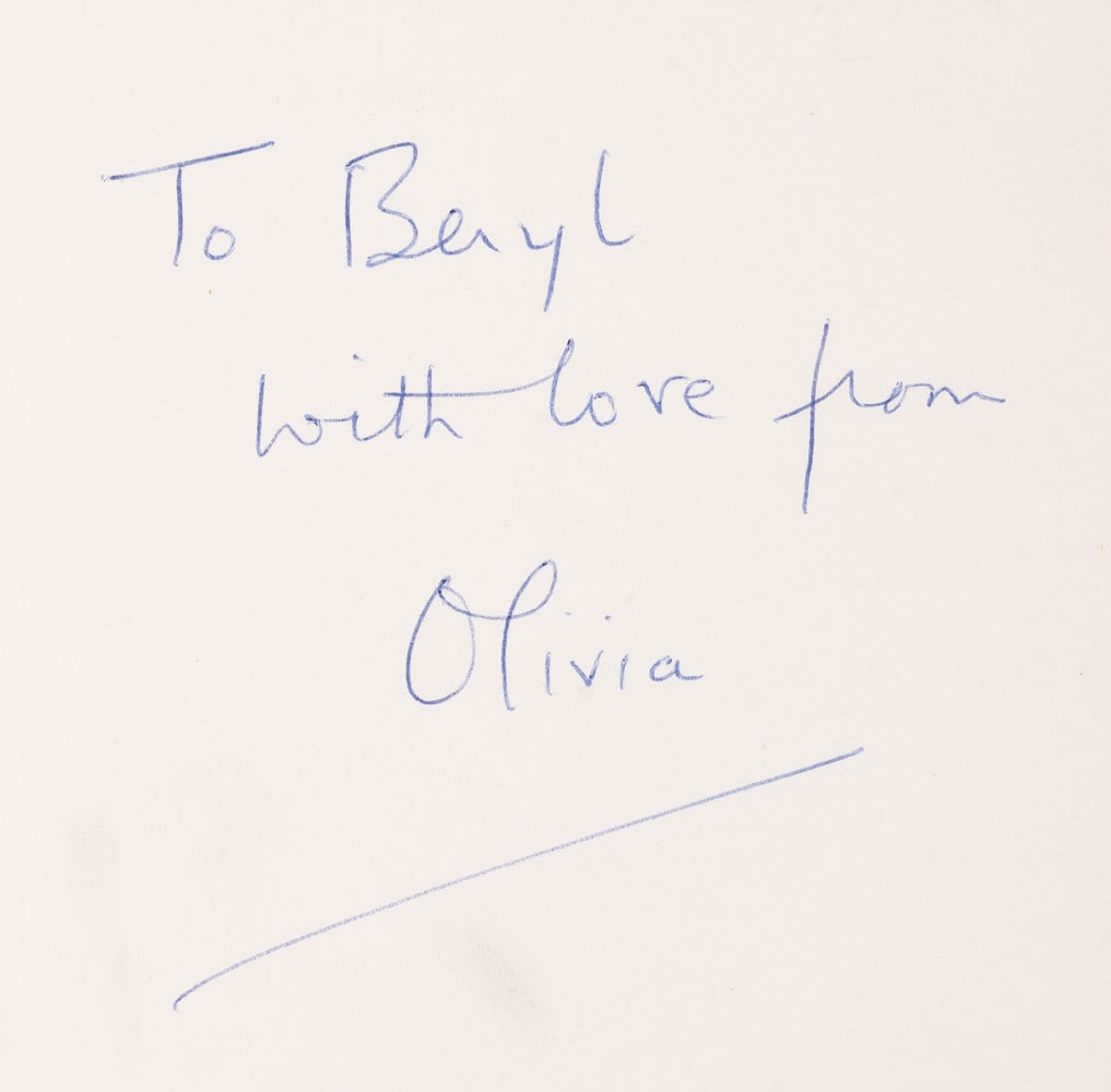 Manning (Olivia) [The Levant Trilogy], 3 vol., first editions, vol. 1 with signed presentation (1 of 2)