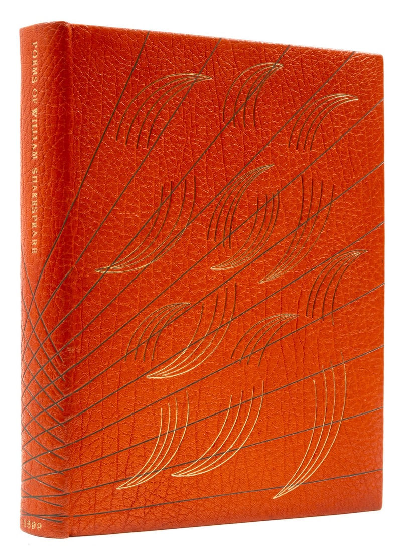 Campbell (Fiona, binder).- Essex House.- Shakespeare (William) The Poems..., one of 450 copies, (1 of 1)