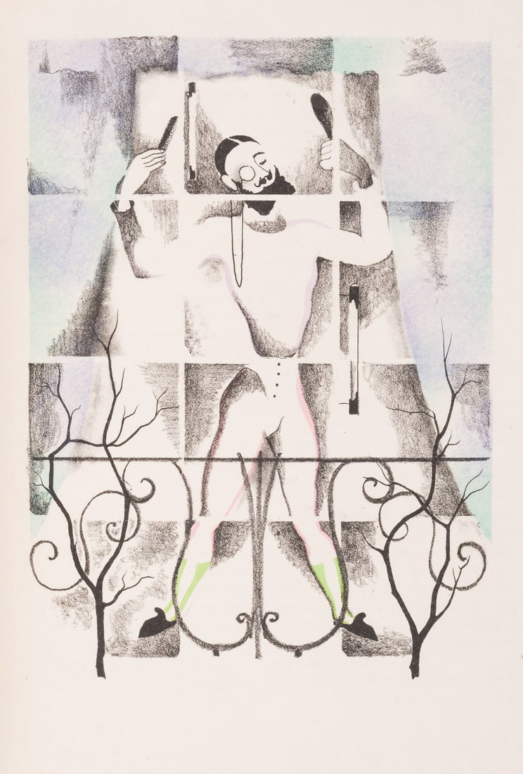 Alexeieff (Alexandre).- Giraudoux (Jean) Siegfried et le Limousin, one of 95 copies, pochoir (1 of 1)