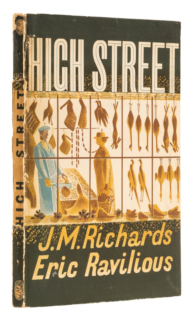Ravilious (Eric).- Richards (J.M.) High Street, first edition, Curwen Press for Country Life Ltd, (1 of 1)