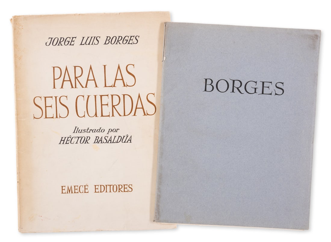 South America.- Borges (Jorge Luis) Limites, first edition, one of 150 copies on Fabriano paper, (1 of 1)