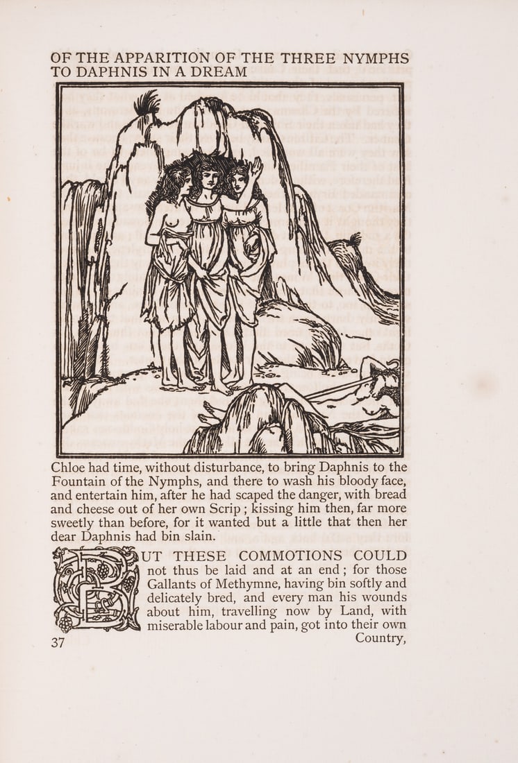 Vale Press.- Longus. Daphnis and Chloe, one of 210 copies, The Vale for Elkin Mathews and John Lane, (1 of 1)