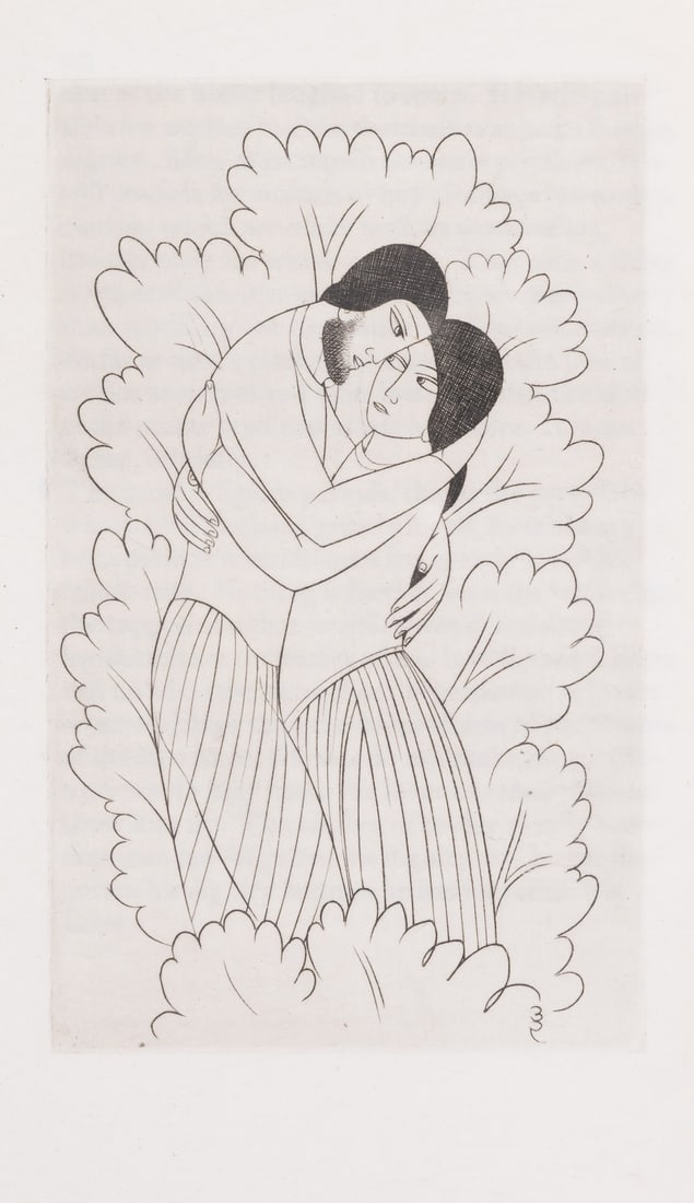 Gill (Eric) Art & Love, one of 35 copies with an extra set of the engravings, Bristol, Douglas: Gill (Eric) Art & Love, one of 35 copies with an extra set of the engravings, from a total edition of 260, title-vignette and 6 engraved plates, the six extra