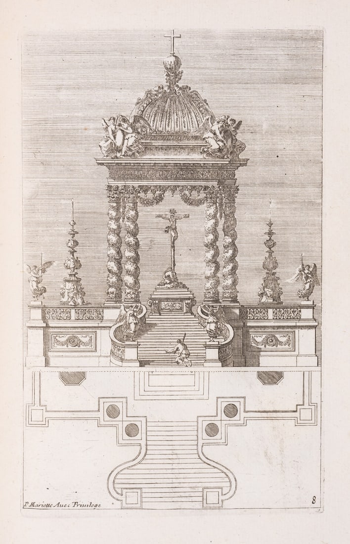 Marot (Jean) Petit Oeuvre D'Architecture, Paris, Charles-Antoine Jombert, 1764. (1 of 1)