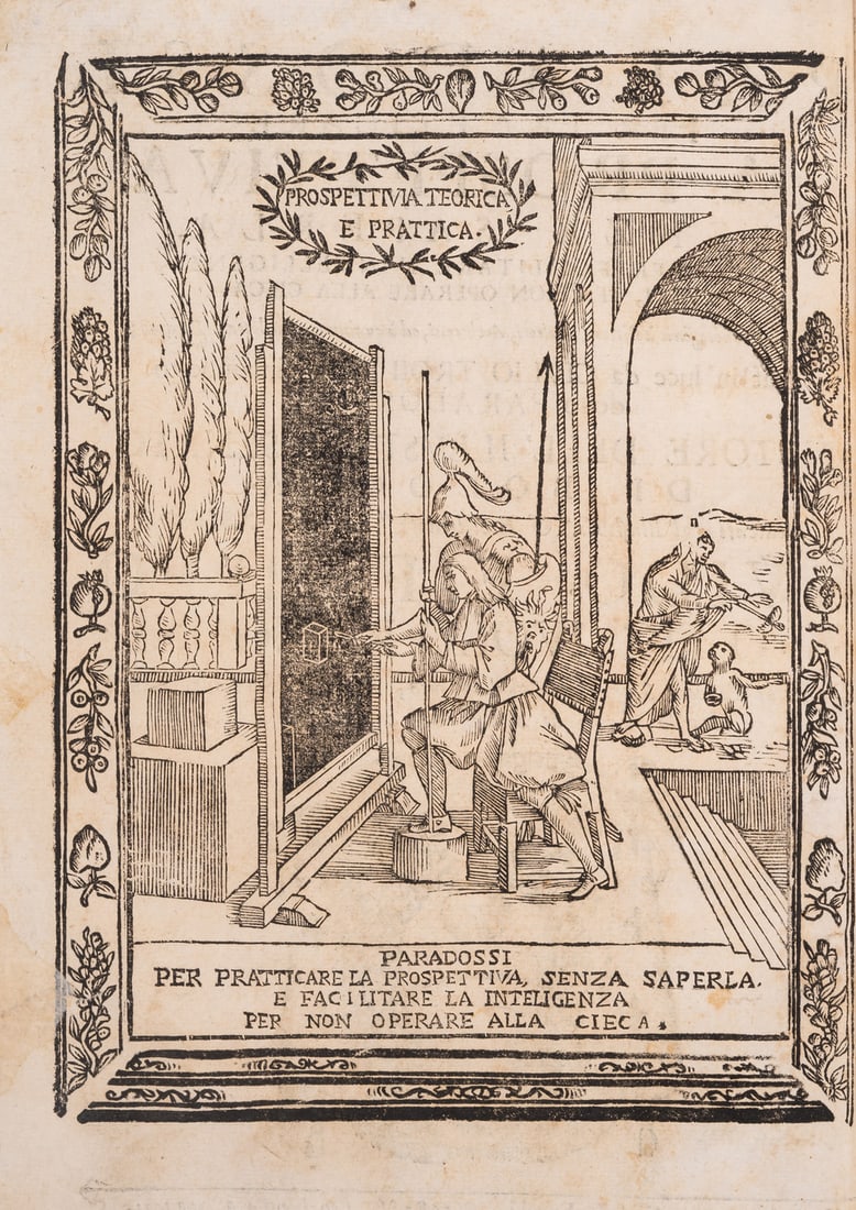Perspective.- Troili (Giulio) Paradossi per pratticare la prospettiva senza saperla, fiori, per (1 of 1)