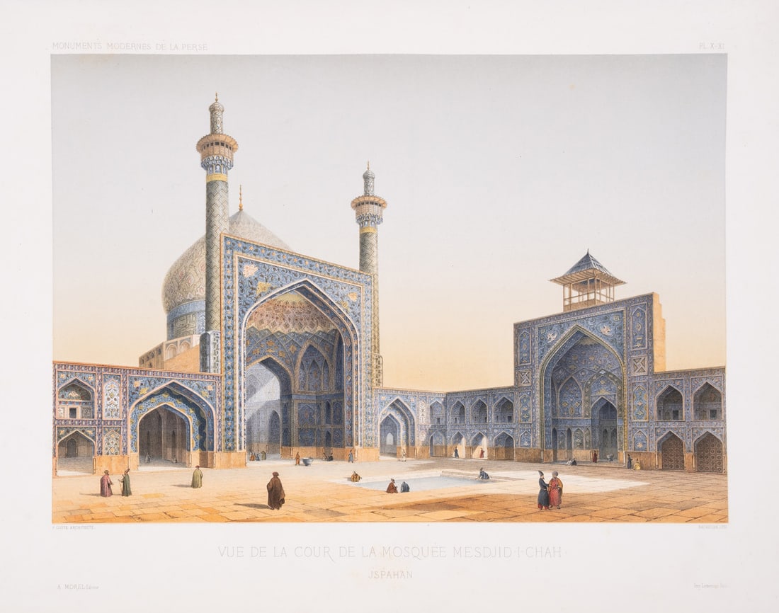 Middle East.- Coste (Pascal) Monuments Modernes de la Perse, first edition, Paris, 1867. (1 of 1)