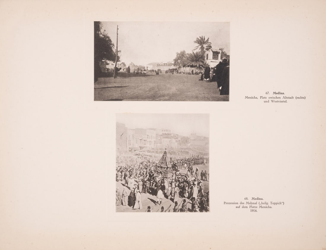 Middle East.- Moritz (Bernhard) Bilder aus Palaestina, Nord-Arabien und dem Sinai, Berlin, Dietrich (1 of 2)