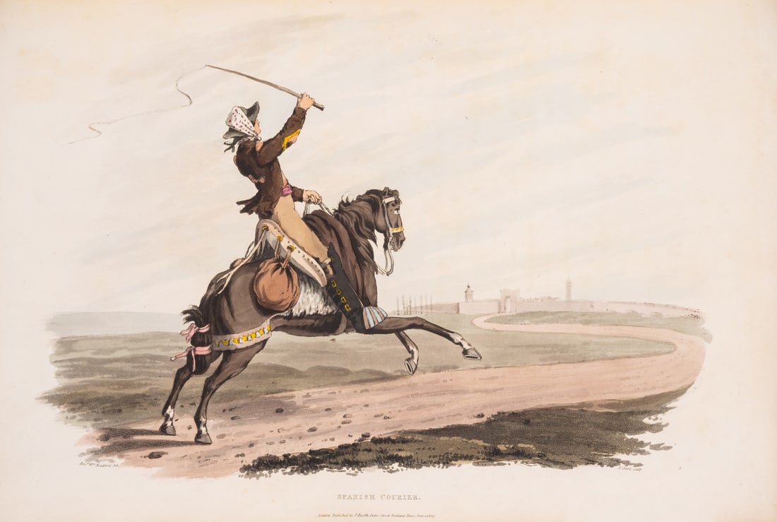 Portugal & Spain.- Bradford (Rev. William) Sketches of the Country, Character and Costume, in (1 of 1)