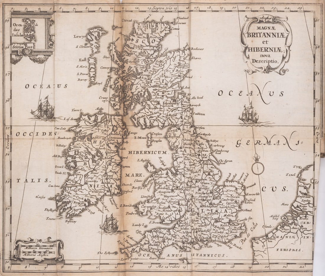 Britain.- Hermannides (Rutgerus) Britannia Magna, sive Anglia, Scotiae, Hiberniae et Adjecentium (1 of 1)