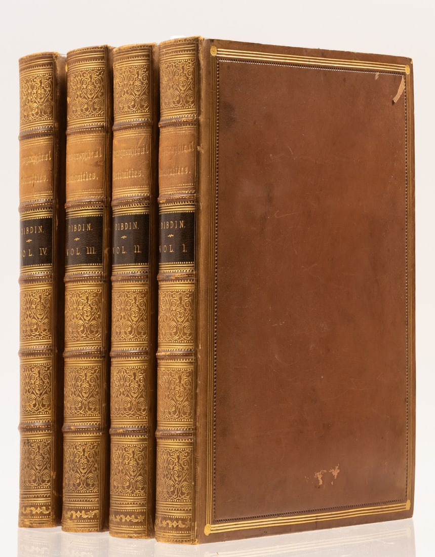 Printing history.- Ames (Joseph), William Herbert and Rev. Thomas Frognall Dibdin. Typographical (1 of 1)