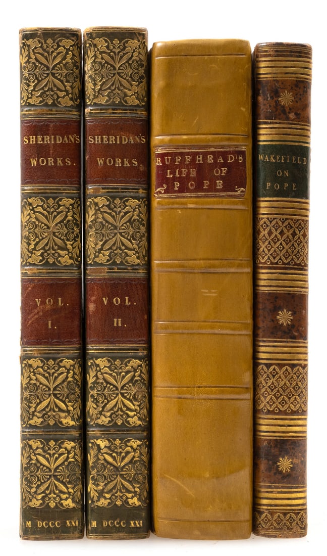 Sheridan (Richard Brinsley) The Works, 2 vol., 1821; and others similar (4) (1 of 1)
