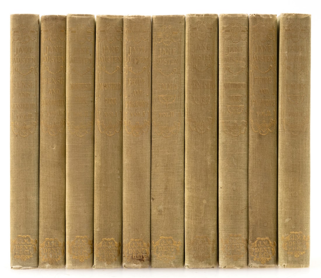 Austen (Jane) The Novels, 10 vol., J.M. Dent, 1897-1900. (1 of 1)