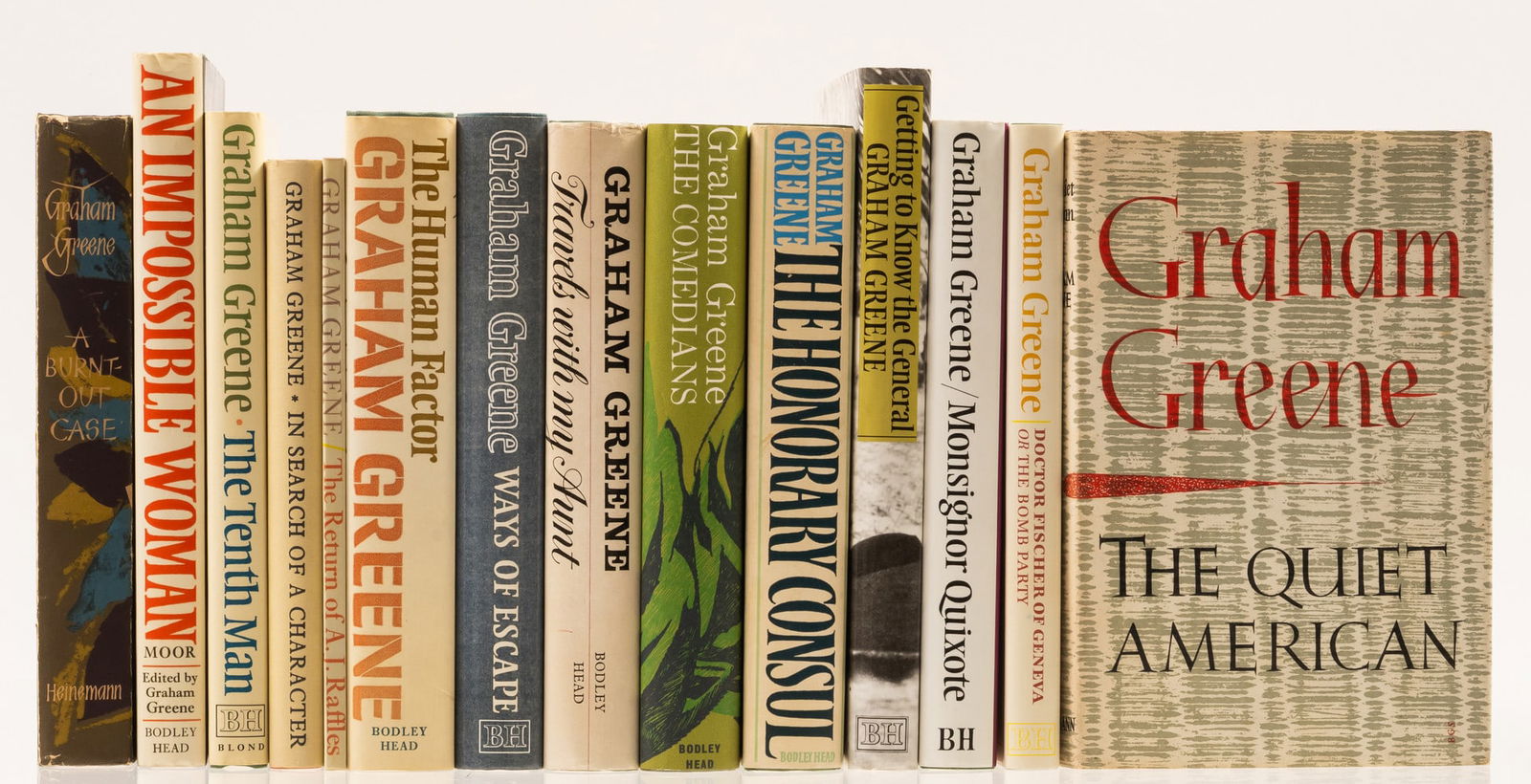 Greene (Graham) The Quiet American, first edition, 1955; and 13 others by Greene (14) (1 of 1)