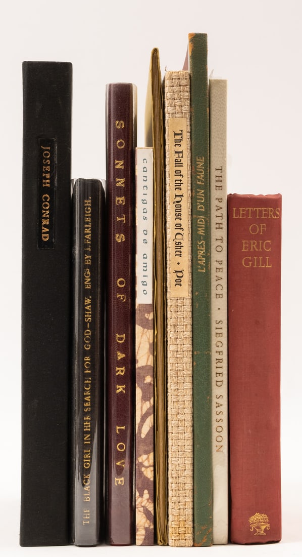 Sassoon (Siegfried) The Path to Peace, one of 480 copies, Worcester, Stanbrook Abbey Press, 1960; (1 of 1)