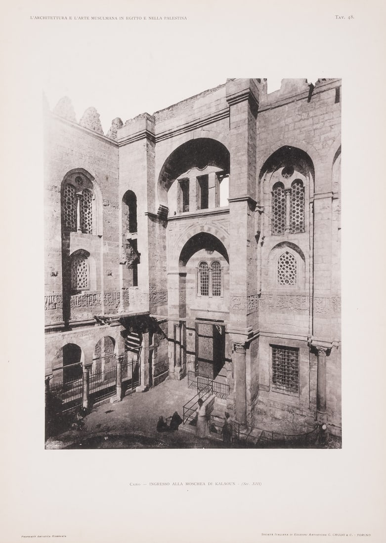 Architecture.- Tarchi (Ugo) L'Architettura e l'Arte Musulmana in Egitto e nella Palestina, first (1 of 1)