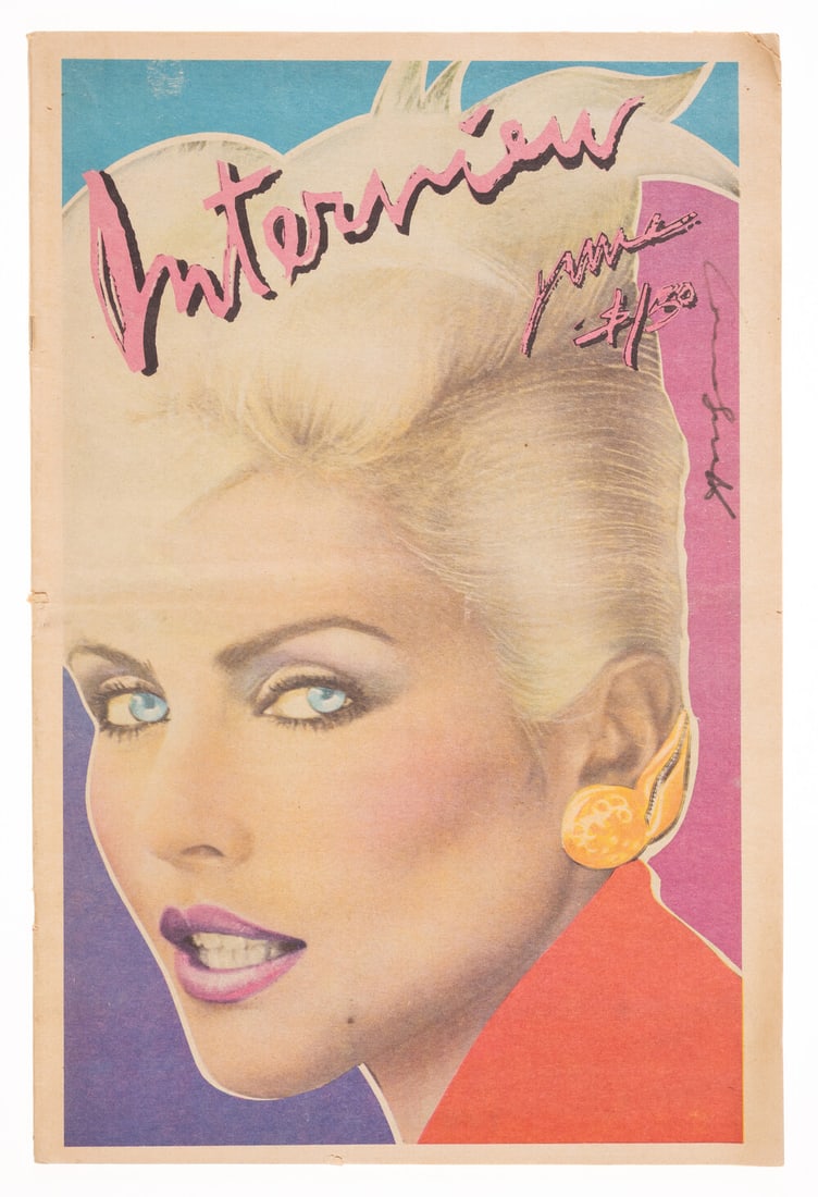 Andy Warhol (1928-197) Interview Magazine Vol IX No.6 (1979) (Signed)
