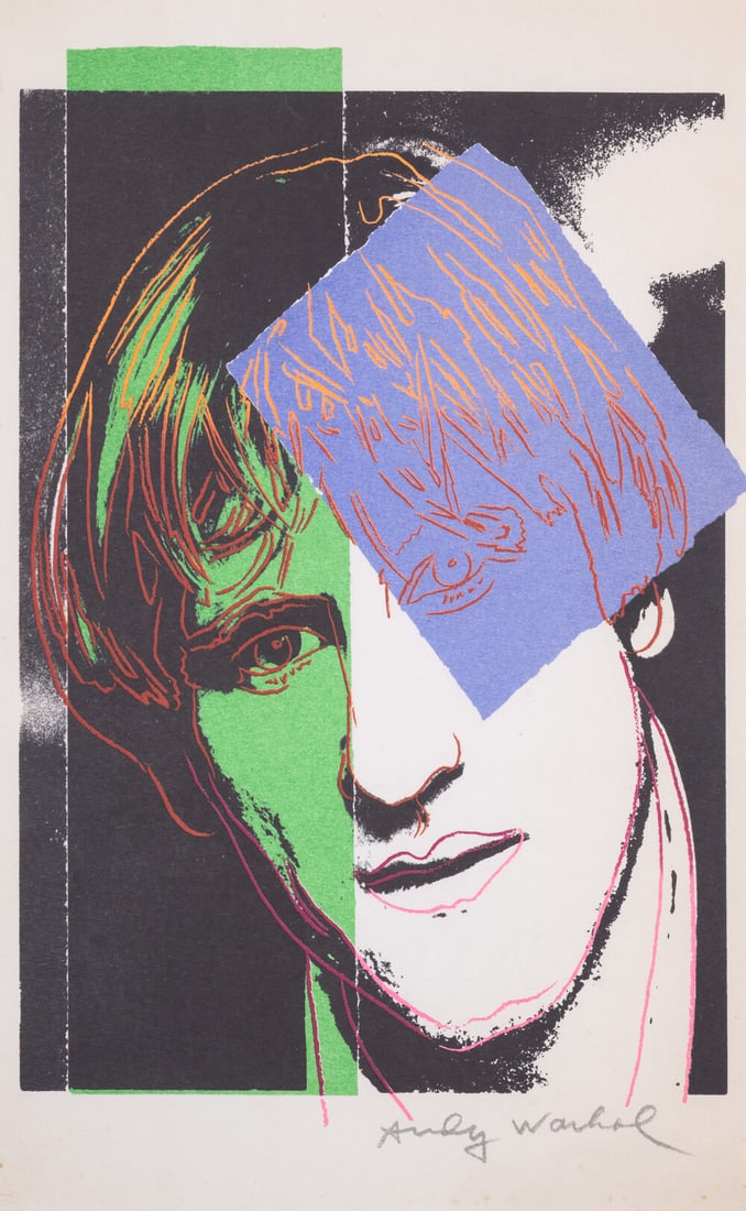 Andy Warhol (1928-1987) after. Gérard Depardieu (1 of 2)