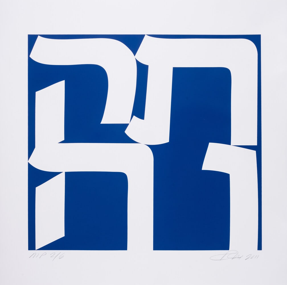 Robert Indiana (1928-2018) Tikva (1 of 1)
