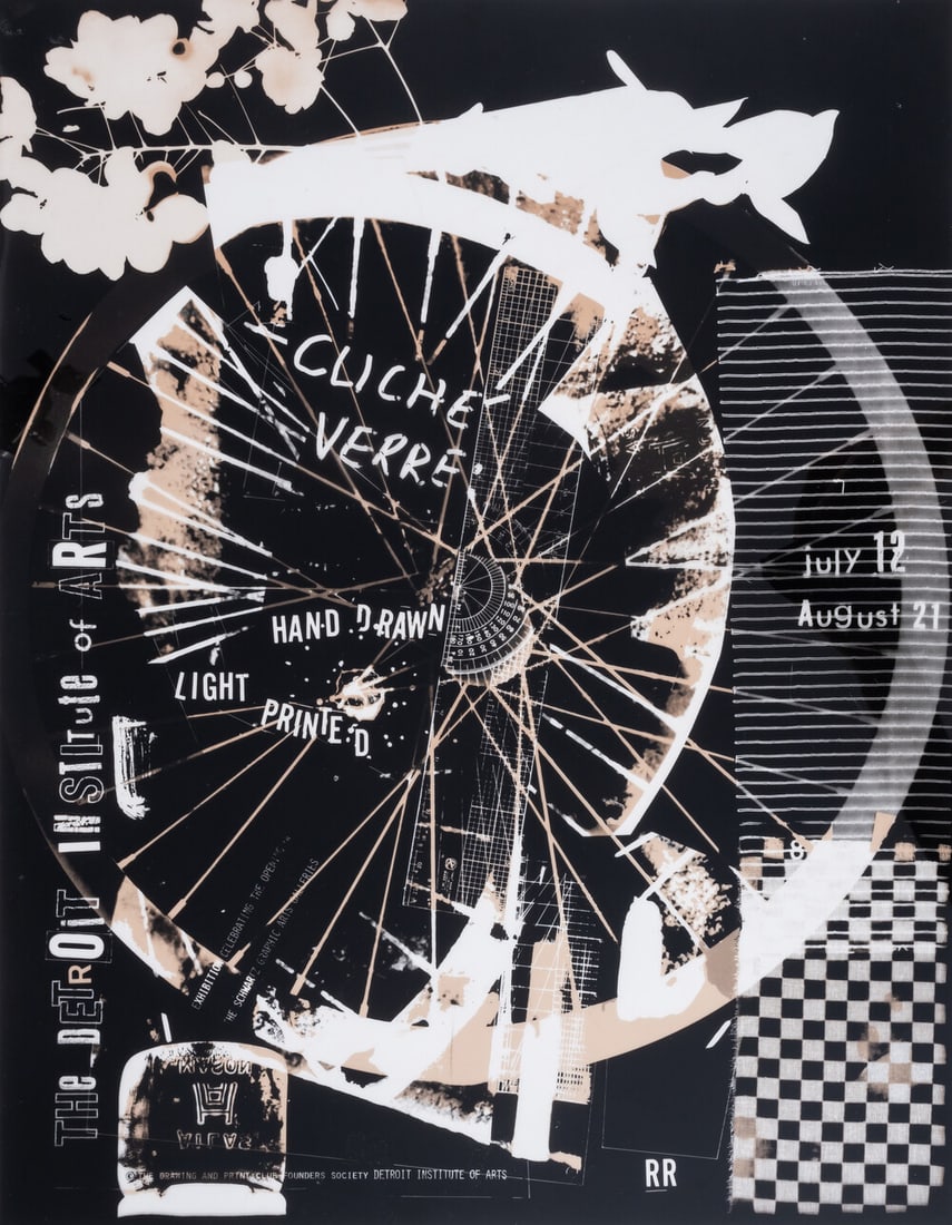 Robert Rauschenberg (1925-2008) Cliché Verre (1 of 1)