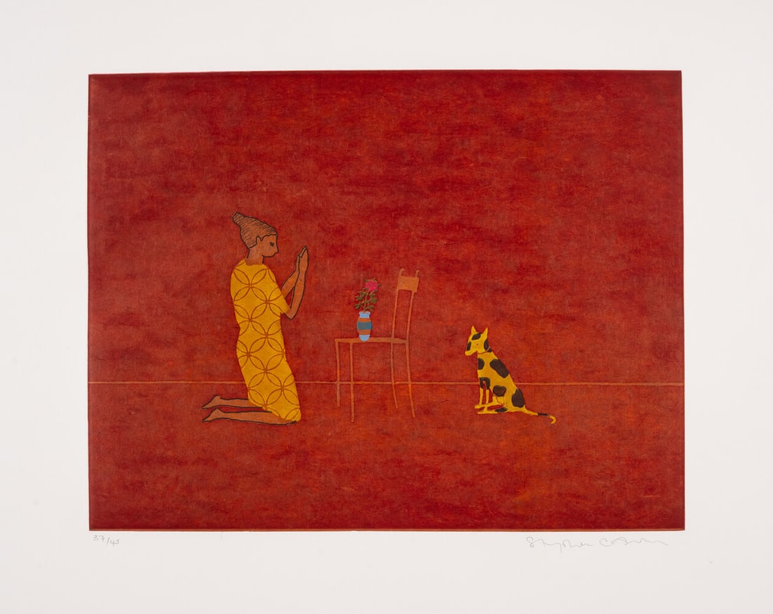 Stephen Chambers (b.1960) Ursula (with Love & Hound) (1 of 1)