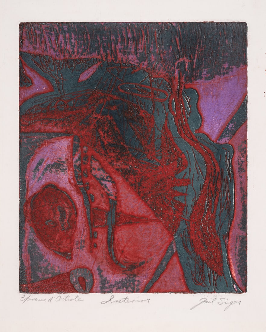 Gail Singer (1924-1983) Interior