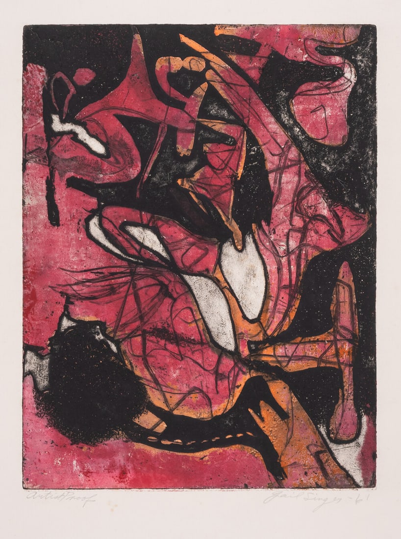 Gail Singer (1924-1983) Untitled: Gail Singer (1924-1983)Untitled