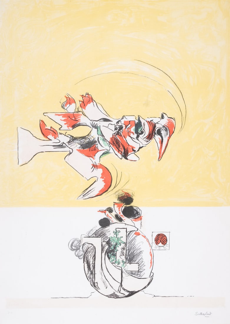 Graham Sutherland (1903-1980) Firebird I (Tassi 162) (1 of 1)