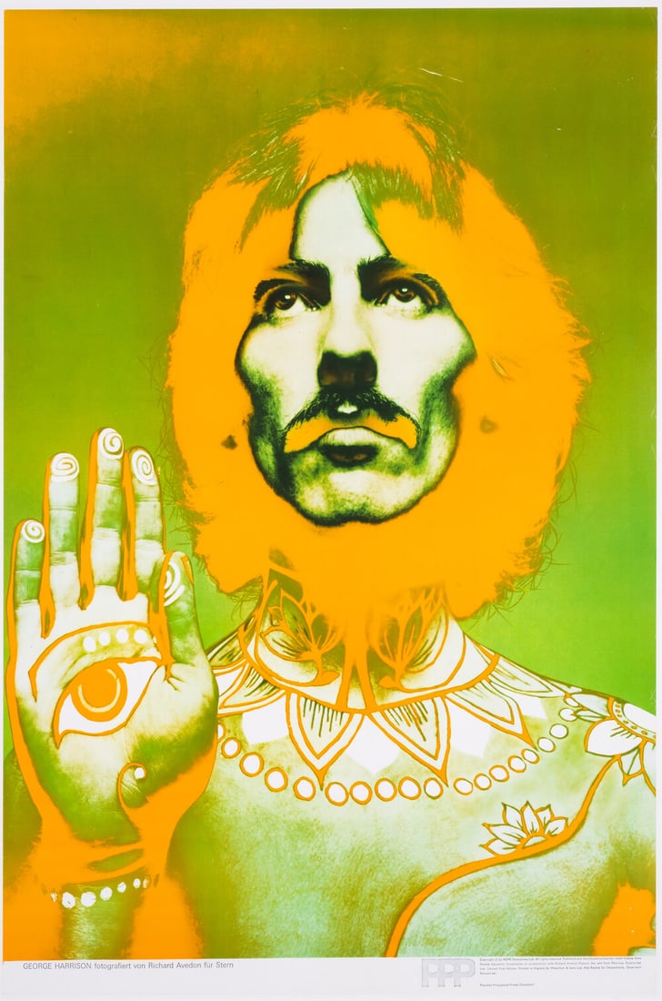 Richard Avedon (1923-2004) George Harrison, from The Beatles (1 of 1)