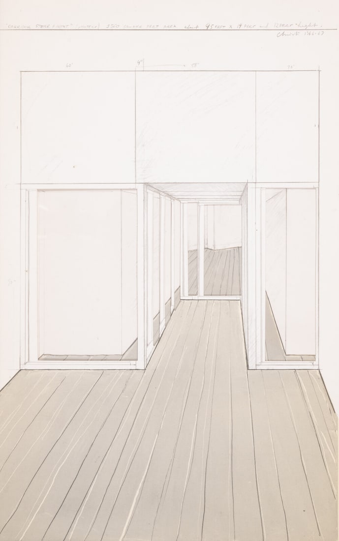 Christo & Jeanne Claude (b.1935) Store Front (from the S.M.S. No. 1 portfolio)