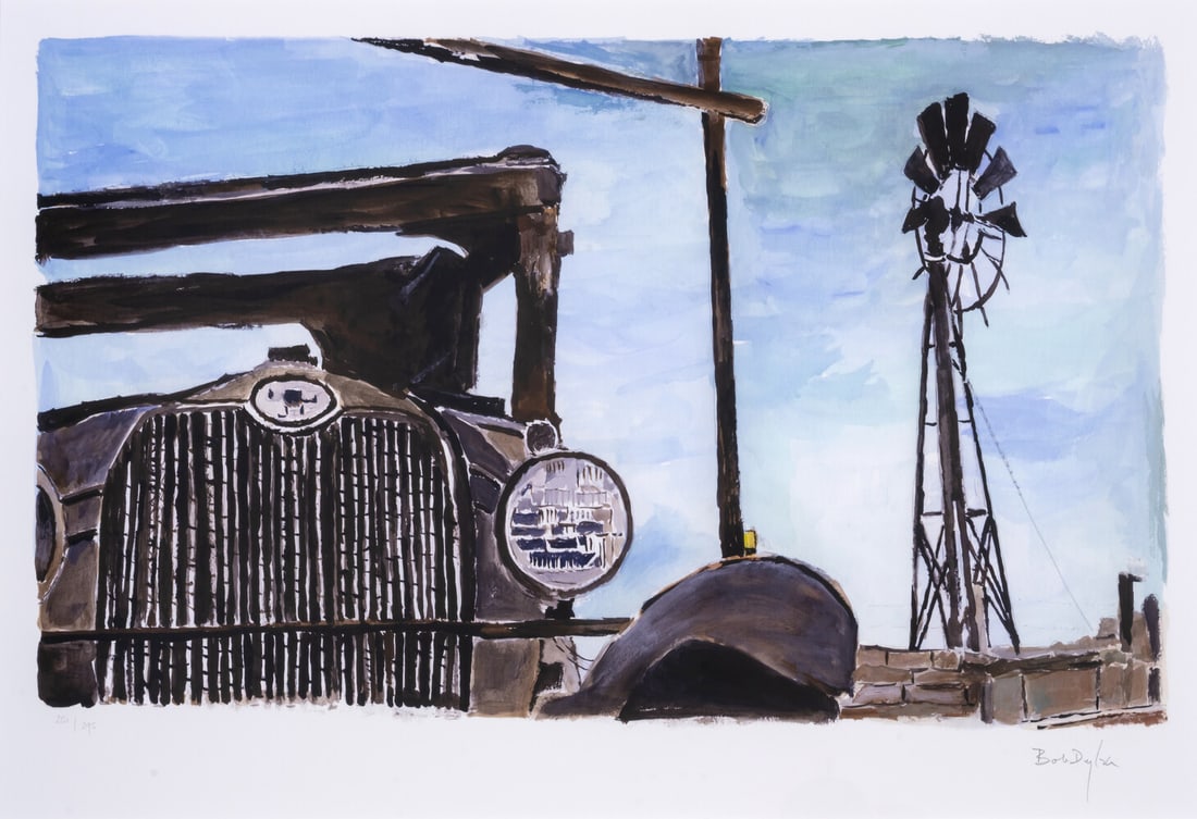 Bob Dylan (b.1941) Wilton Iowa Farmyard, from The Beaten Path (2016) (1 of 1)