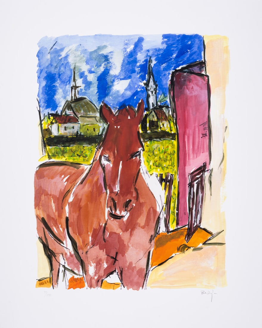 Bob Dylan (b.1941) Horse, from The Drawn Blank Series (2010) (1 of 1)