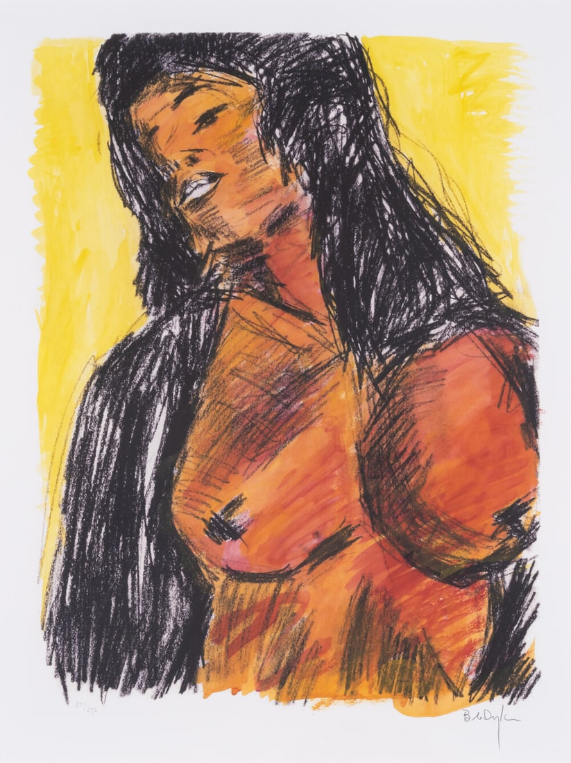 Bob Dylan (b.1941) Cassandra, from The Drawn Blank Series (2010): Bob Dylan (b.1941) Cassandra, from The Drawn Blank Series (2010) Digital pigment print in colours, 2010, signed in pencil, numbered from the edition of 295, published by Washington Green Fine Art, Bir